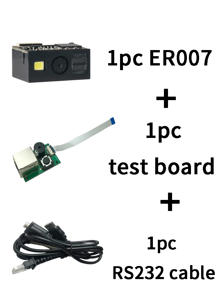 Modulo Scanner di codici a barre 2D incorporato chiosco USB motore di scansione di codici a barre Arduino TTL piccolo codice QR PDF417 modulo scanner di codici a barre RS232 - immagine 4