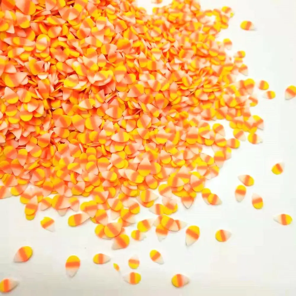 

20g/lot Icecream Polymer Clay Sprinkles Colorful Bonbons Corn for DIY Card Making Tiny Cute Candy plastic klei Mud Particles