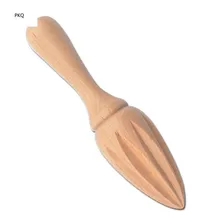 Портативная одноцветная деревянная соковыжималка для лимона ручной работы, соковыжималка для лимона, сделанная из европейских лиственных пород, соковыжималка, ремеры, десять углов, дизайн