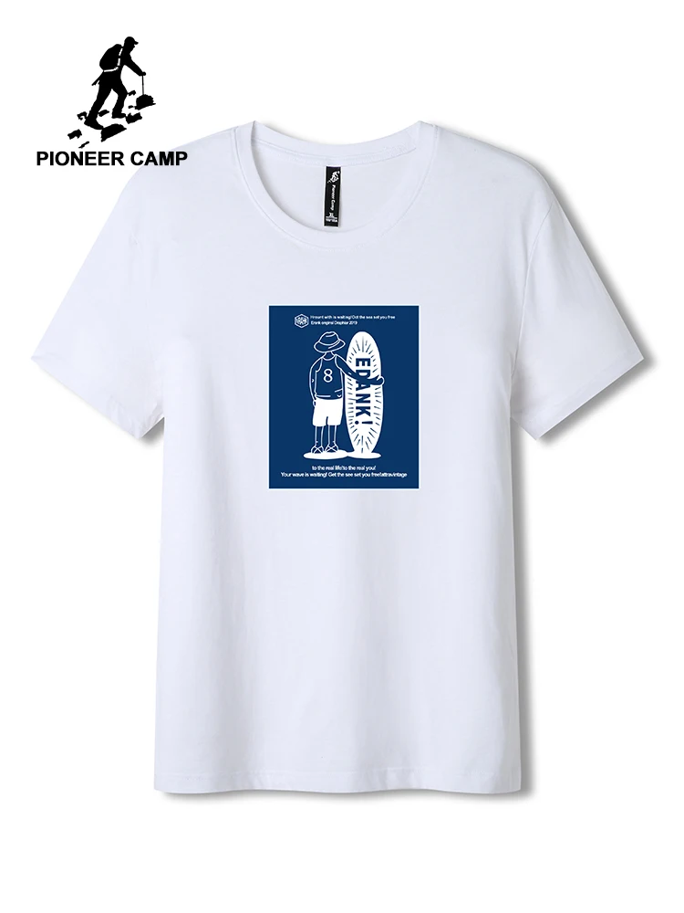 Pioneer Camp 2017 новое поступление мужская футболка с коротком рукавом летняя 100% хлопок