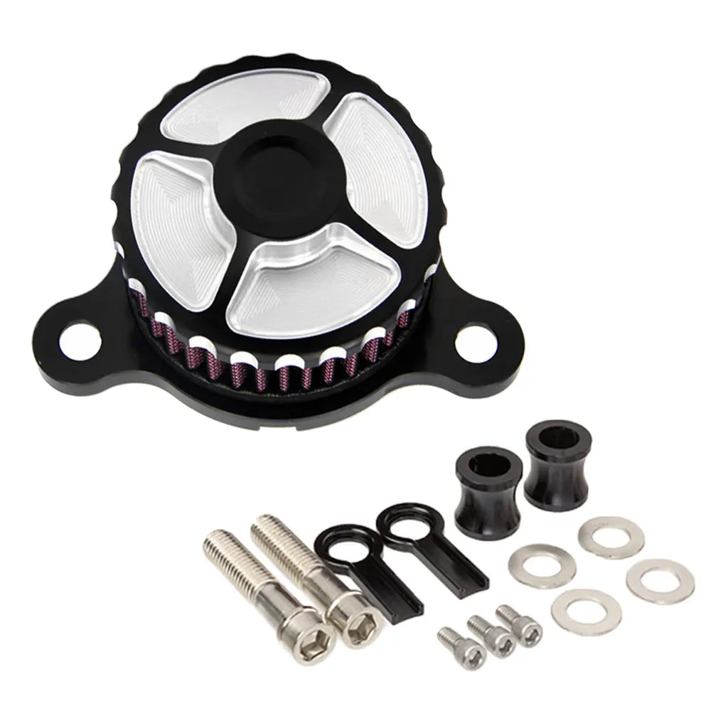Воздухоочиститель Впускной фильтр для Harley Sportster XL883 1200 48 72 91-17 - Цвет: Type B