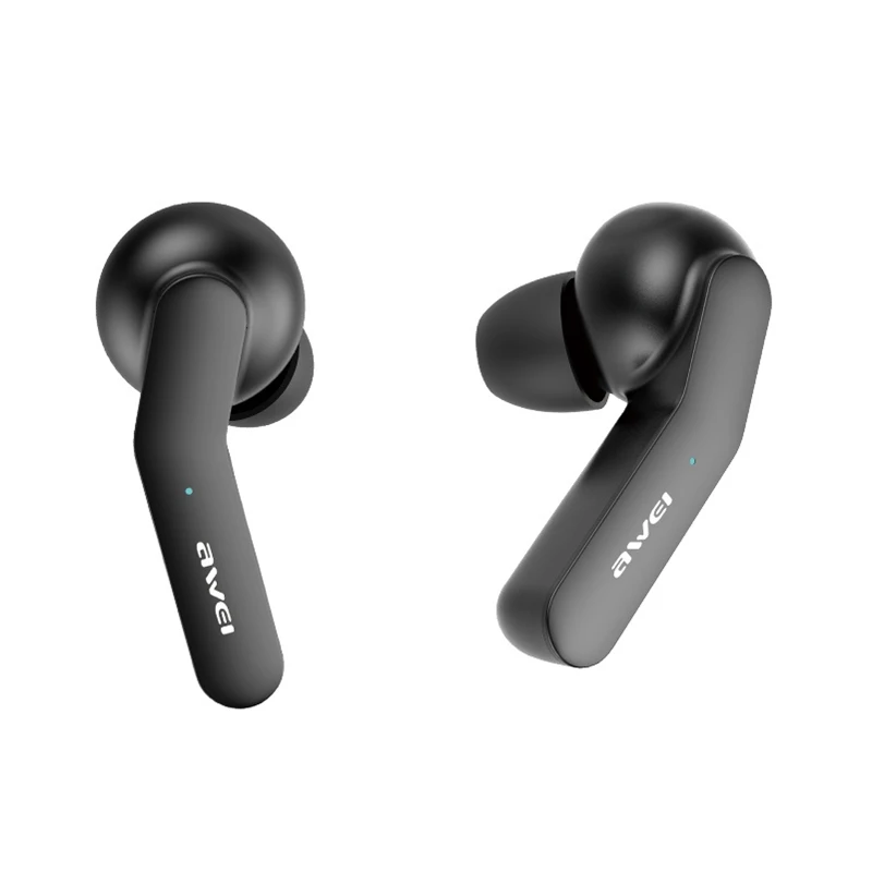 Наушники-вкладыши Awei T10C наушники-вкладыши TWS bluetooth 5,0 наушники HiFi стерео Smart Touch Беспроводной зарядки бас Шум микрофон с функцией шумоподавления Earbus гарнитура с микрофоном