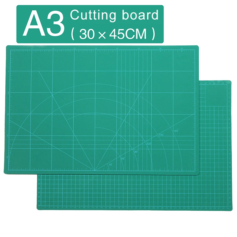 

A3 A2 PVC Cutting Mat Pad Patchwork Cut Pad A3 Patchwork Tools Manual DIY Tool Cutting Board Double-sided Self-healing