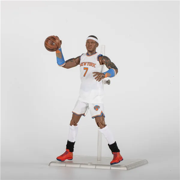 22 см Famouse star Carmelo Anthony No 7 белая одежда подвижная фигурка Коллекционная модель игрушки для мальчиков