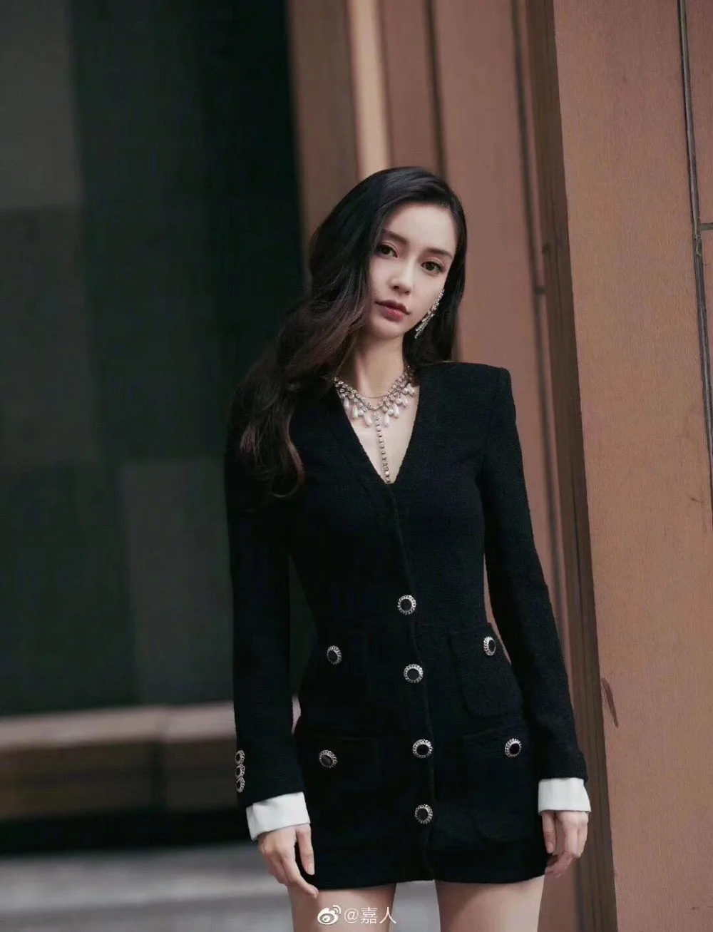 2019FW осеннее Новое Женское модное платье с длинным рукавом женское твидовое платье с v-образным вырезом женские тонкие платья