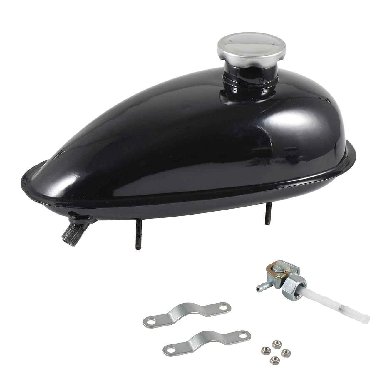 Pouvoir 49cc 50cc 60cc 66cc 80cc моторный моторизованный велосипедный топливный бак бензобак