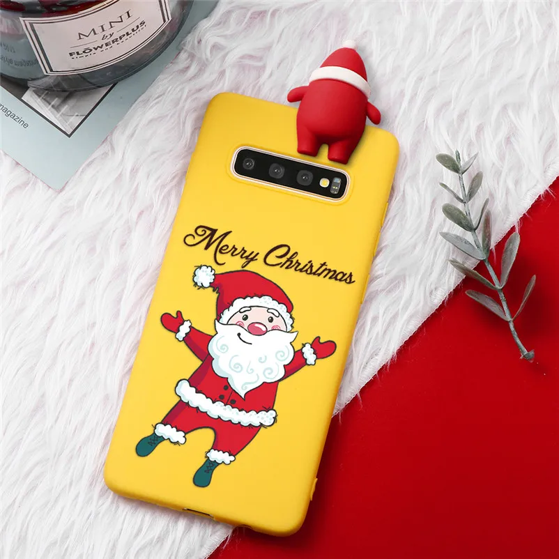 21Krhu-sdlrtiao С рисунком рождественского оленя чехол с лосем для samsung Galaxy J3 J5 J7 A3 A5 A7 J4 J6 A6 плюс A8 A9 Note 8 9 10 Pro Plus TPU чехол - Цвет: 21Krhu-sdlrtiao