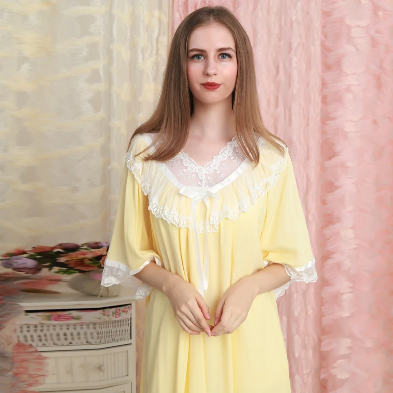 Женская ночная рубашка длинное платье летняя хлопковая одежда для сна женская