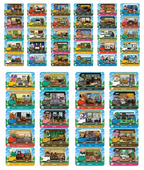 

Welcome Series 50pcs/set Card Work For Animal Crossing New Leaf Welcome NFC Tag House RV Card 01~50