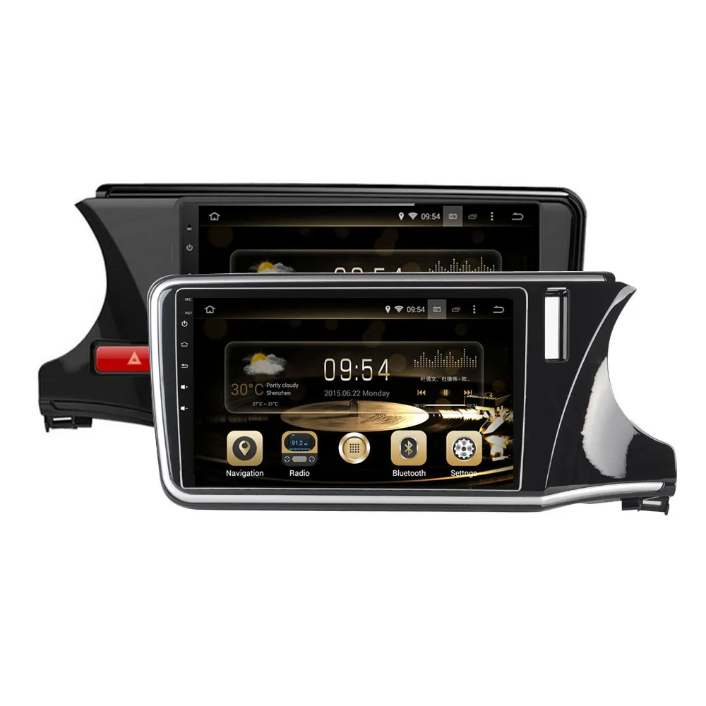 

Android 9.0 10.1" Octa Core PX6/PX5 Fit HONDA CITY 2014 2015 2016 - Car DVD Player Navigation GPS Radio