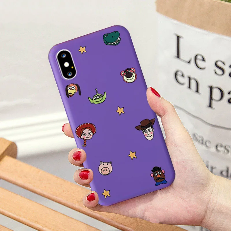История игрушек мультфильма чехол для телефона для IPhone 11 Pro Max X XR XS Max матовый анти-капля чехол для телефона для IPhone 7 8 6 6s Plus прозрачный чехол