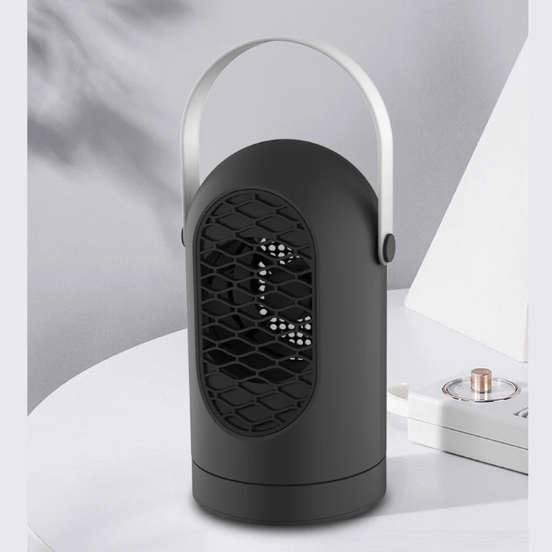 400W Handle Heater Fan Portable Warmer Hot Winter for Indoor Heating Camping EU Plug