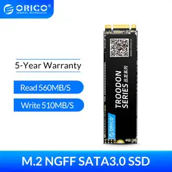 ORICO — Disque dur SSD NGFF M2 de 2,5 pouces, 1 To, 512 Go, 256 Go, 128 Go, en format 2280 mm, stockage interne pour ordinateur de bureau 