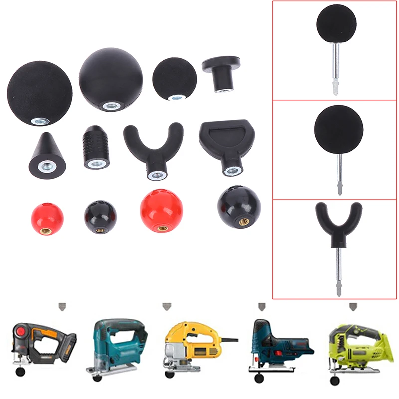 12pcs Replaceable Percussion deep Massage gun Tips For Jigsaw Massager Bit Tip Set Body Muscle Massager