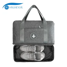 Hylhexyr водонепроницаемая сумка для обуви Оксфорд мыть сумки путешествия Duffle одежда мешок Сухой Влажной разделения сумки для Dropshopping