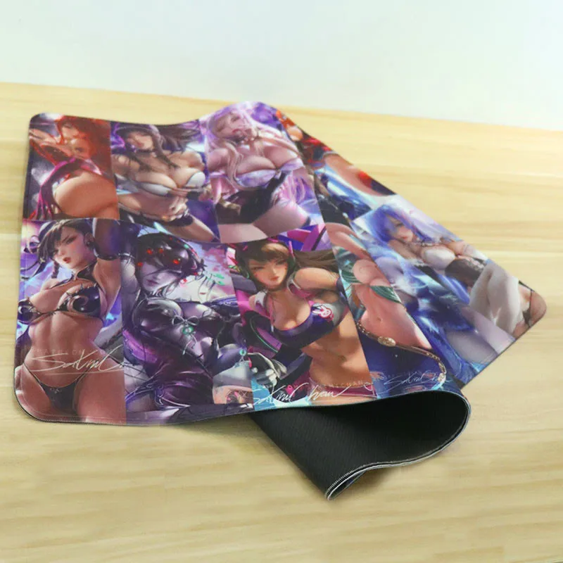  Large Anime Sexy Girl Gaming Pad Computer Laptop Keyboard Desk Mats Cartoon MousePad Animation Game