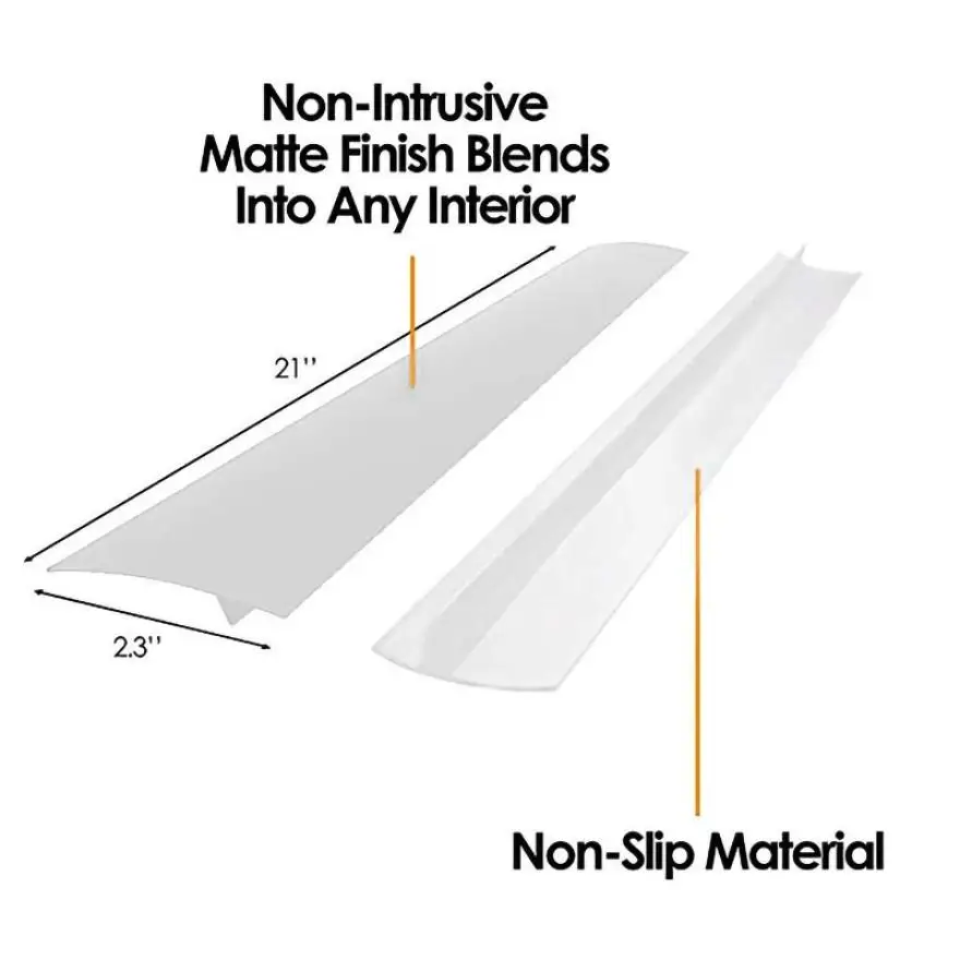 1 шт. 21 дюймов силиконовая кухонная плита счетчик крышка зазора печь защита разлива уплотнение щелевой наполнитель для кухонных принадлежностей инструмент