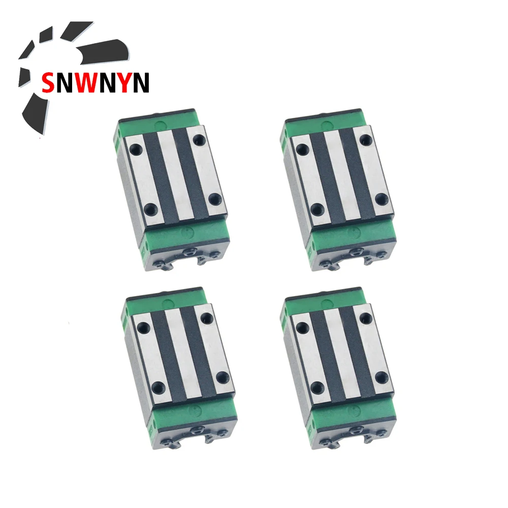 

4pcs/Lot HGH15CA/HGW15CC HGH20CA/HGW20CC HGH25CA/HGW25CC HGH30CA/HGW30CC Linear Bearings Slide Block Carriage For Cnc Parts