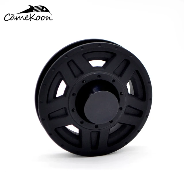 CAMEKOON FW500-II Inline Ice Reel Free Spool Trigger Drop System 2.5:1  Ultra Smooth Strength Raft Fish Coil for Winter Fishing