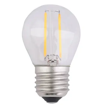 

E27 2W EDISON AC110V Retro Filament LED Bulb Transparent Glass Candle Light Spot Lamp A60