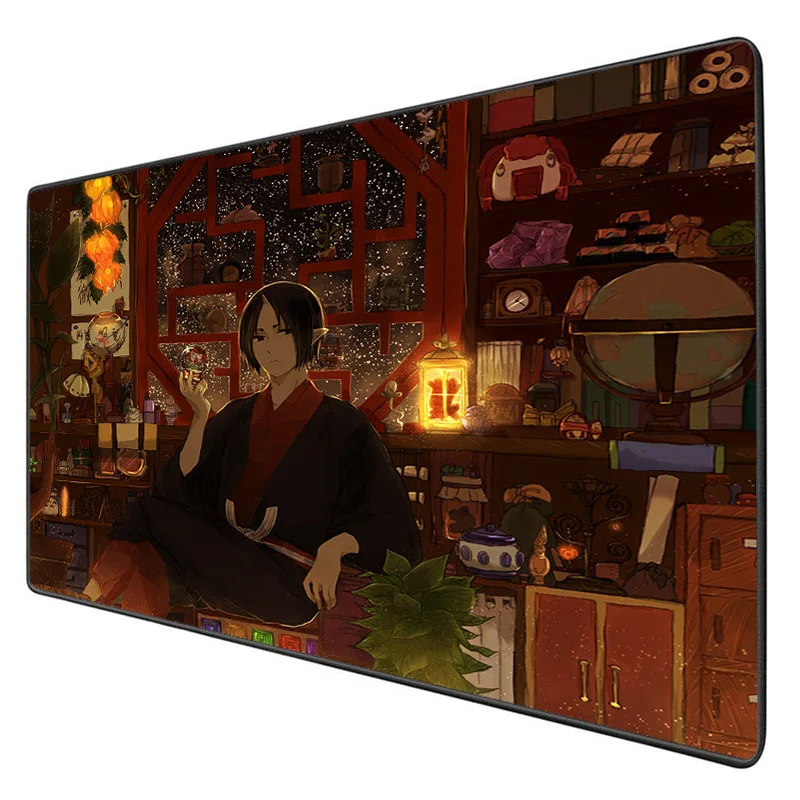 XGZ Ghost lamp's холодная и аниме печать HD большой размер игровой коврик для Мыши