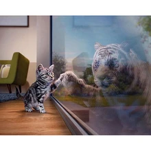 5D алмазная живопись тигр и кот животное вышивка кристаллами вышивка крестиком ручной работы DIY на заказ Фото Мозаика Стразы картины