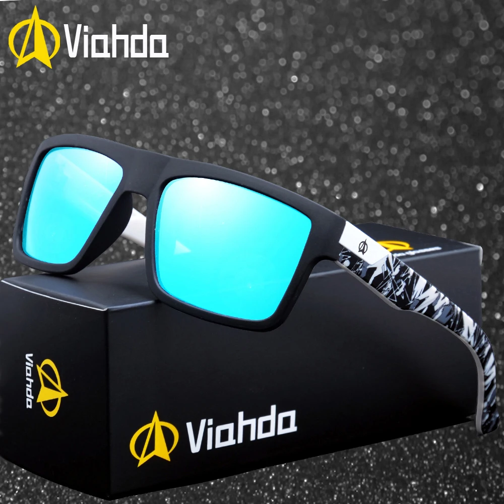 Viahda, новинка, брендовые, квадратные, крутые, для путешествий, поляризационные солнцезащитные очки для мужчин, солнцезащитные очки для мужчин, Lunette De Soleil Gafas