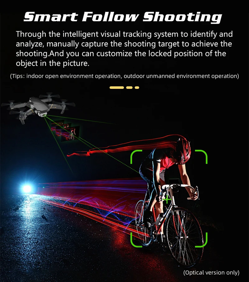 GD89 Дрон FN Дроны с камерой HD 480P 1080P wifi четырехосный самолет FPV 3DRolling One-key Return VR визуальная игрушка для детей