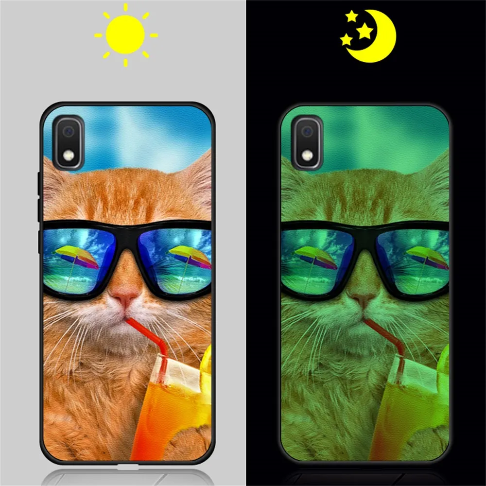 13 Роскошный светящийся чехол для samsung Galaxy A50, A30, A20, A10, A40, A60, A70, чехол, Мягкий Силиконовый ТПУ чехол для телефона, чехол для samsung A50 - Цвет: 13