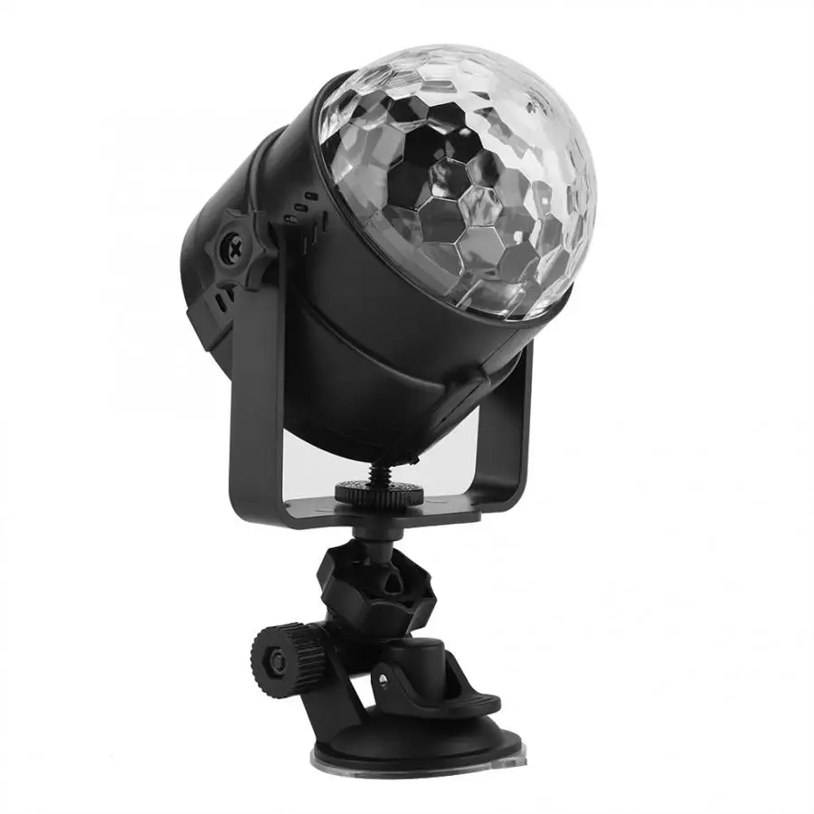 DJ Light USB Перезаряжаемый магический светодиодный свет авто Голосовая активированная лампа для сцены диско Высокое Освещение Проектор большая акция