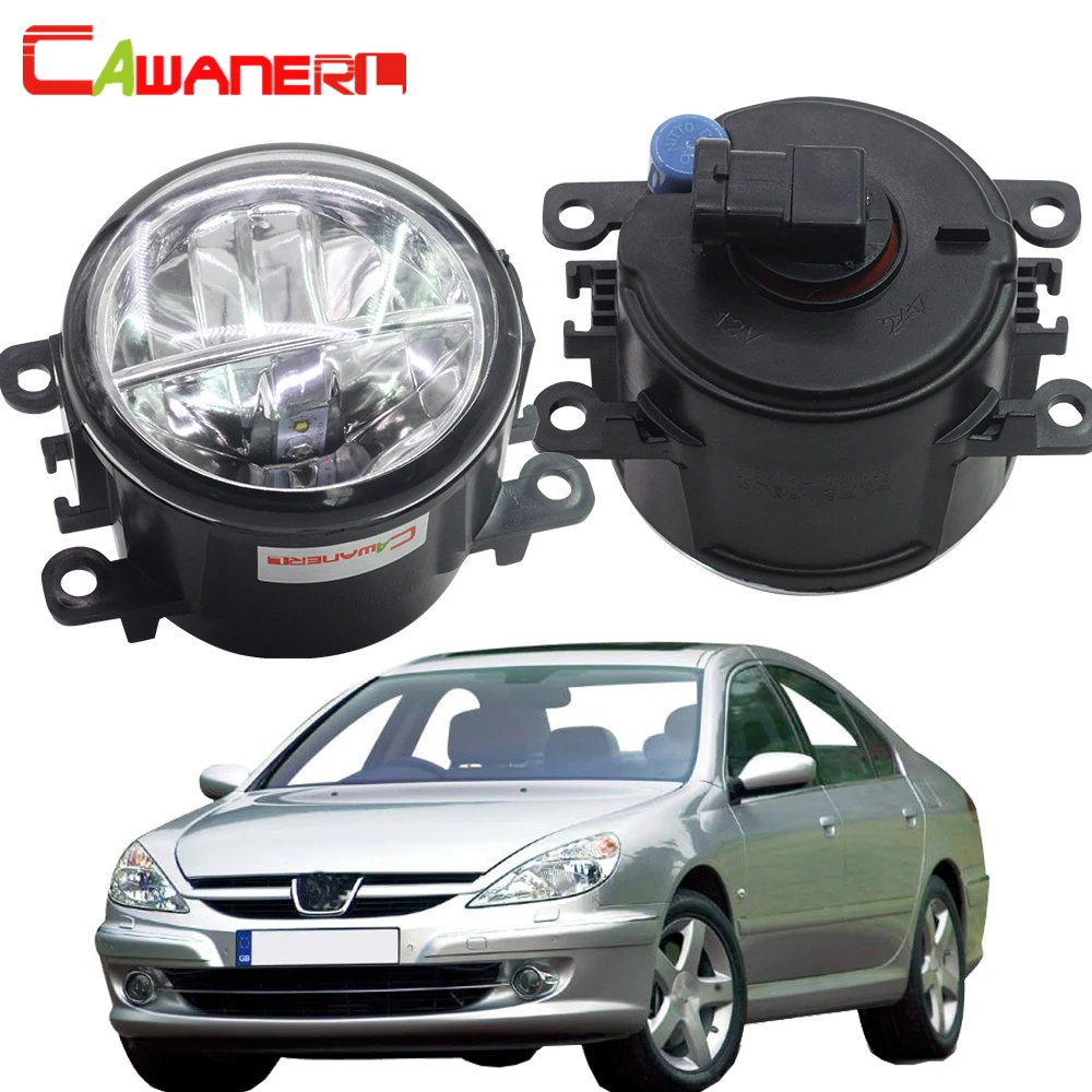 Cawanerl для Peugeot 607 (9D 9U) седан 2000-2006 2 X стайлинга автомобилей Светодиодный туман