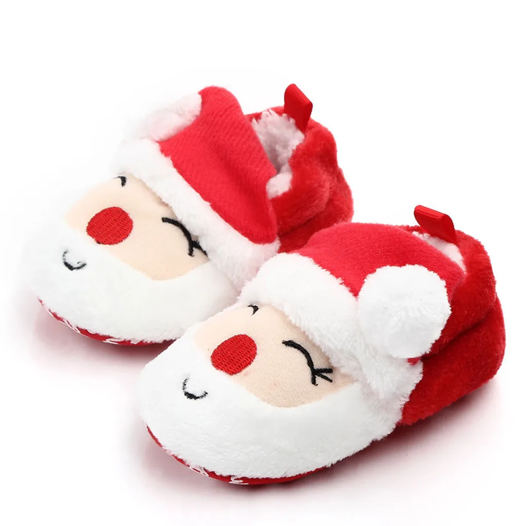 baby girl christmas slippers