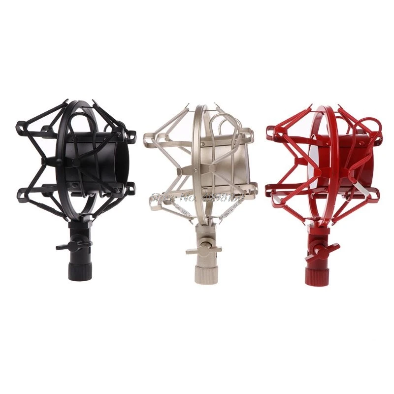 Metal Shockproof Studio Recording Microphone Shock Mount Spider Mic