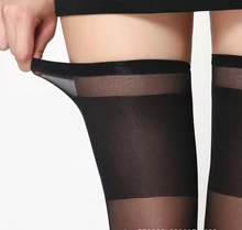 

Anti-hook and wear-resistant long stockings,thigh-high extended thin black non-slip, silk stockings, long socks 101