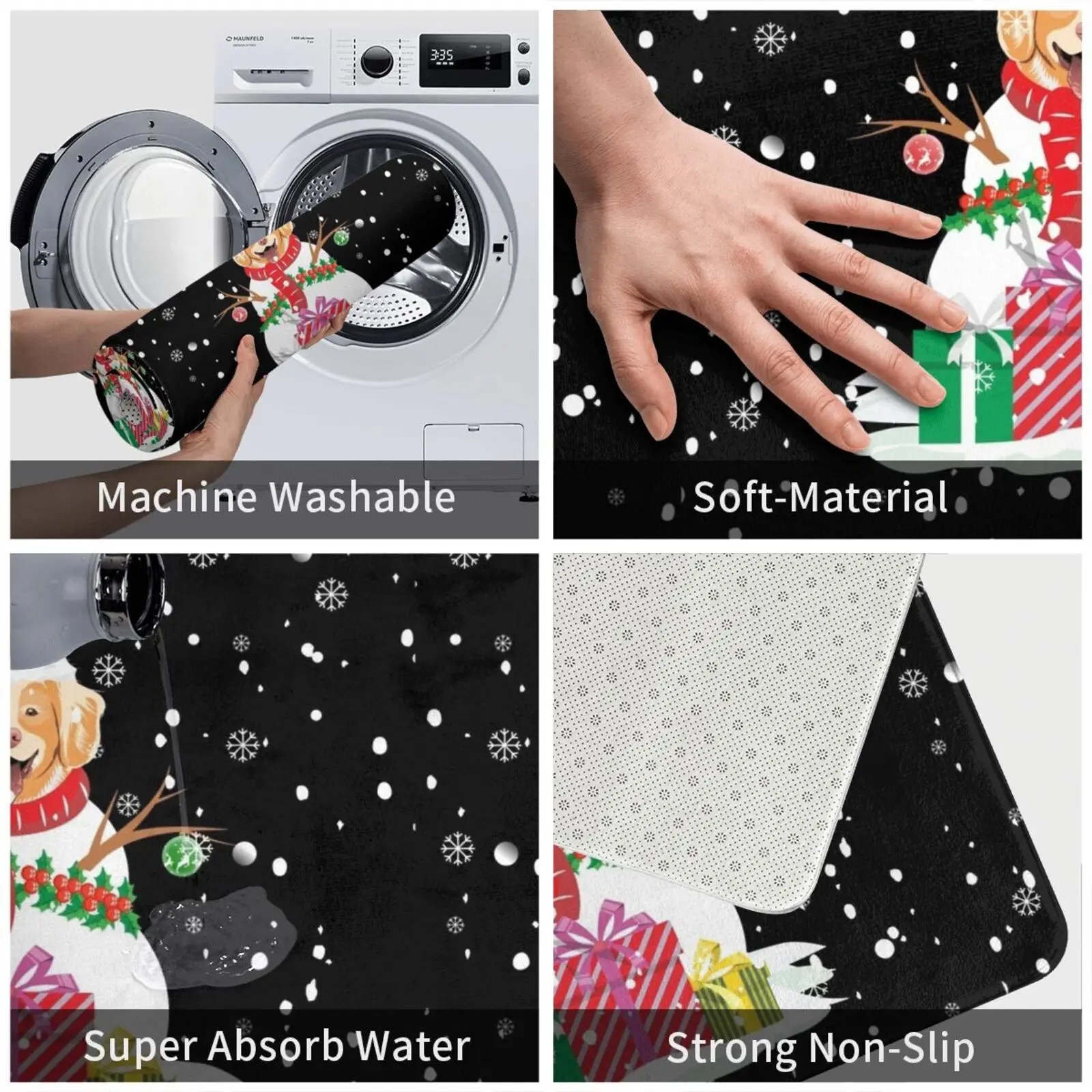 Nova Scotia Duck Tolling Retriever Christmas doormat unique giftty shop