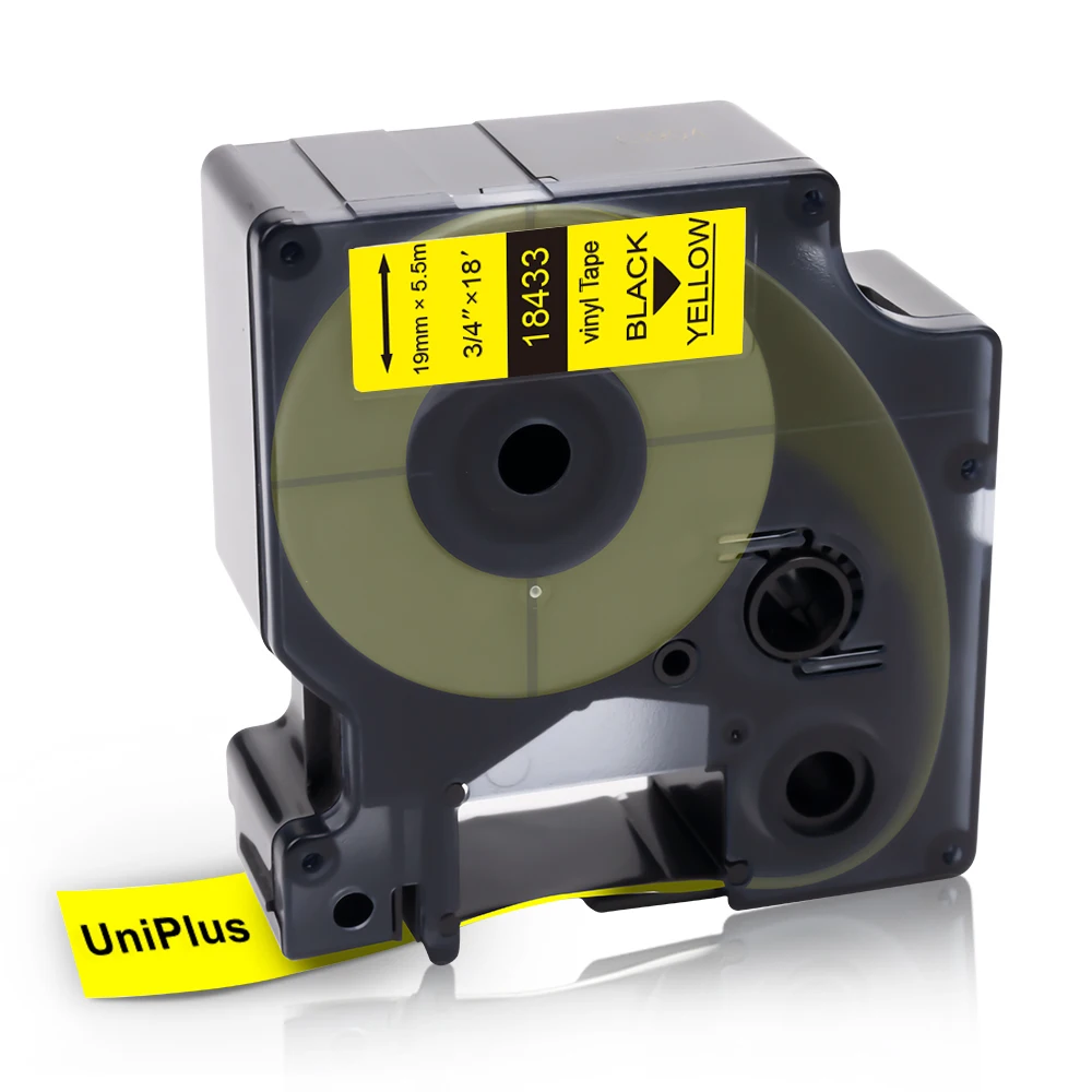 Label Tapes Compatible Dymo 18433 Rhino 