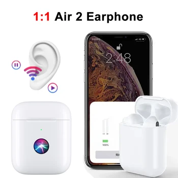 

Bluetooth Air 2 Pro TWS In Ear Blutooth Earphone Wireless Headsets Mini Headphones Stereo Earbuds Touch For iPhone Elair Fone
