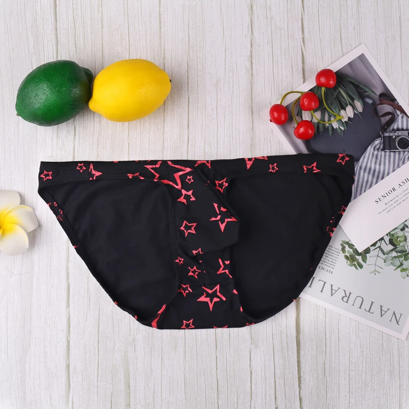 Мужские сексуальные трусы Cueca Masculina хлопковые для мужчин гей с мешочком бесшовные