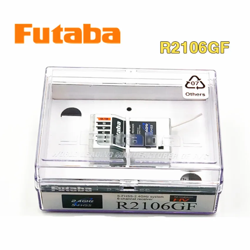 Оригинальный 6 канальный фотоприемник Futaba 2 4G R2106GF для радиоуправляемого аэромода
