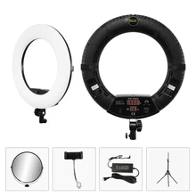 

96W LED Ring Lights Lamps Kit with Tripod 3200K5500K Bi-color Yidoblo FD-480II 18in Video Studio Light Photography Lighting Vlog