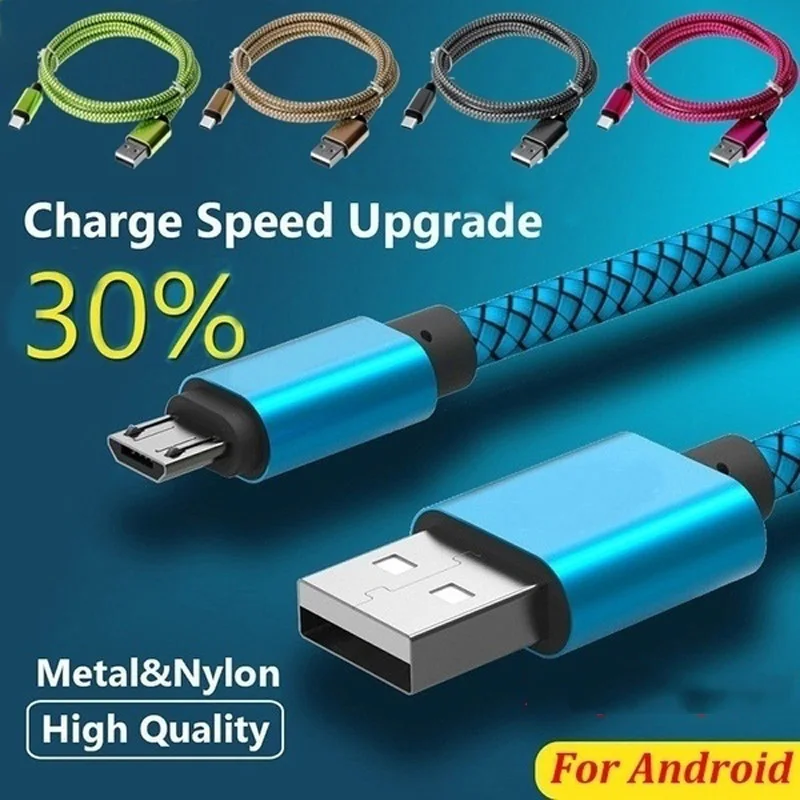 Кабель Micro USB для быстрой зарядки samsung S2 S3 S4 S6 S7 Edge Note 4 5 J2 J3 J5 J7 Micro USB кабель для быстрой зарядки