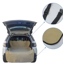 Автомобильный водонепроницаемый коврик для багажника для собак, домашних животных, чехол для багажника, нескользящий чехол для багажника автомобиля, защитный чехол на заднее сиденье, карманы для автомобильного питомца, барьер