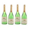 Set of 4 Champagne Bottles 1:12 Mini Ornaments for Dolls House 3