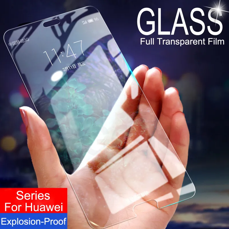 

3D Protective Glass on the For Huawei Y6 Y7 Pro Y9 Prime 2019 Tempered Screen Protector Glass For Honor 8X 8A 8C 7A 7C Film Case
