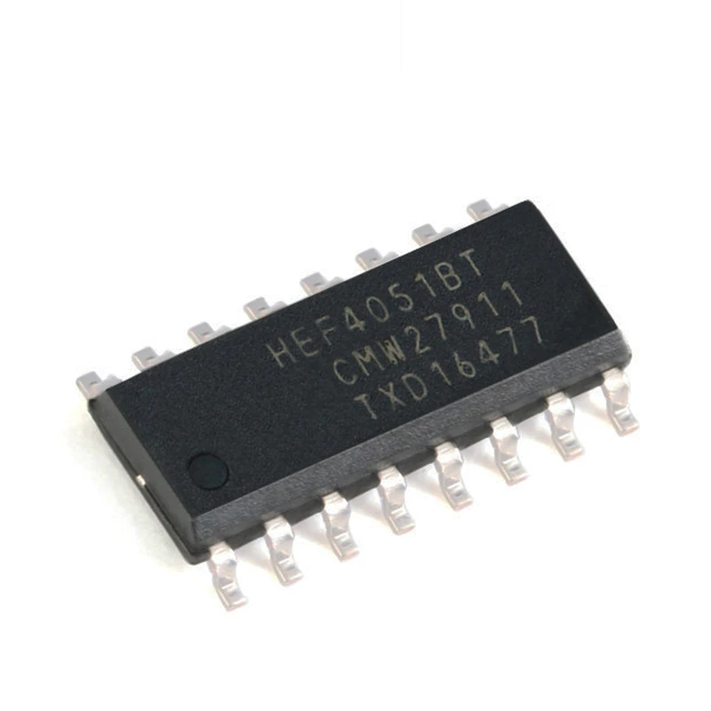 HEF4051BT  NEXPERI  8-Channel Analog Multiplexer Demultiplexer  SO16 #BP 2 pcs
