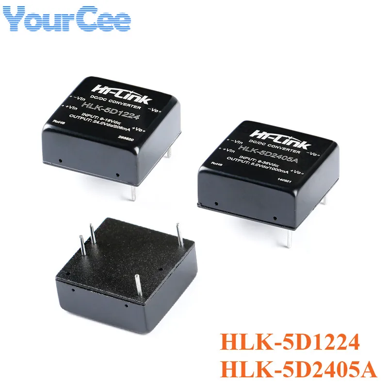 DC-DC 12V-24V 24 В до 5 Вт Питание модуль постоянного/переменного тока Регулируемый