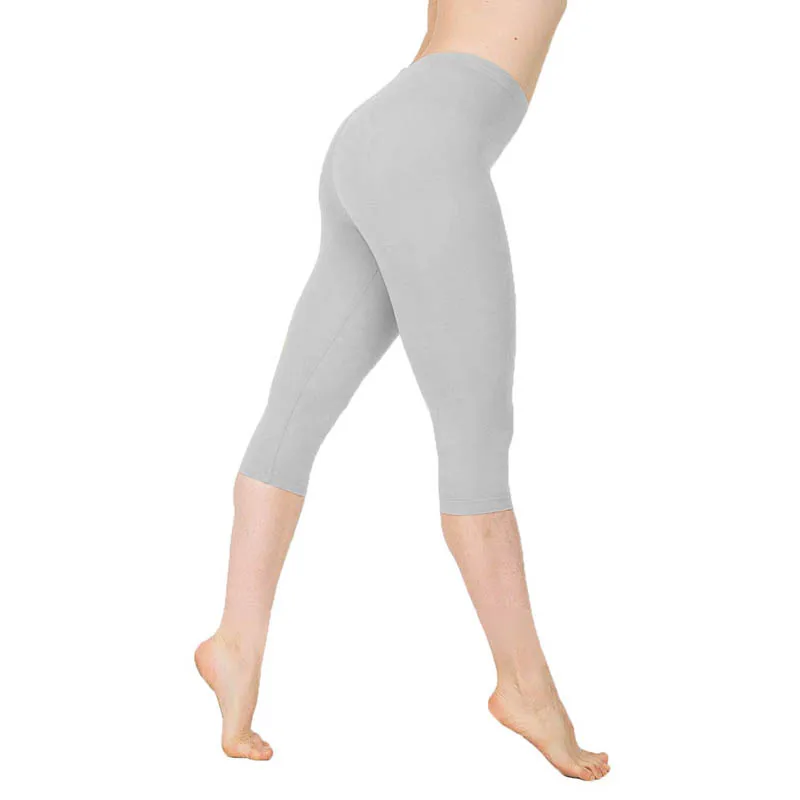 3/4 Yoga Pants Women Calf length Pants 