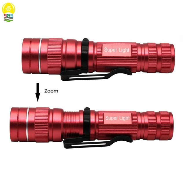 HUNTER : Lampe torche LED rechargeable 5W avec fonction zoom