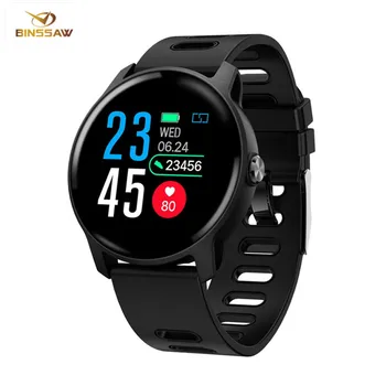 

BINSSAW S08 Smart Watch Men IP68 Waterproof Heart Rate monitor Fitness Tracker Smartwatch Women Clock for android IOS iPhone