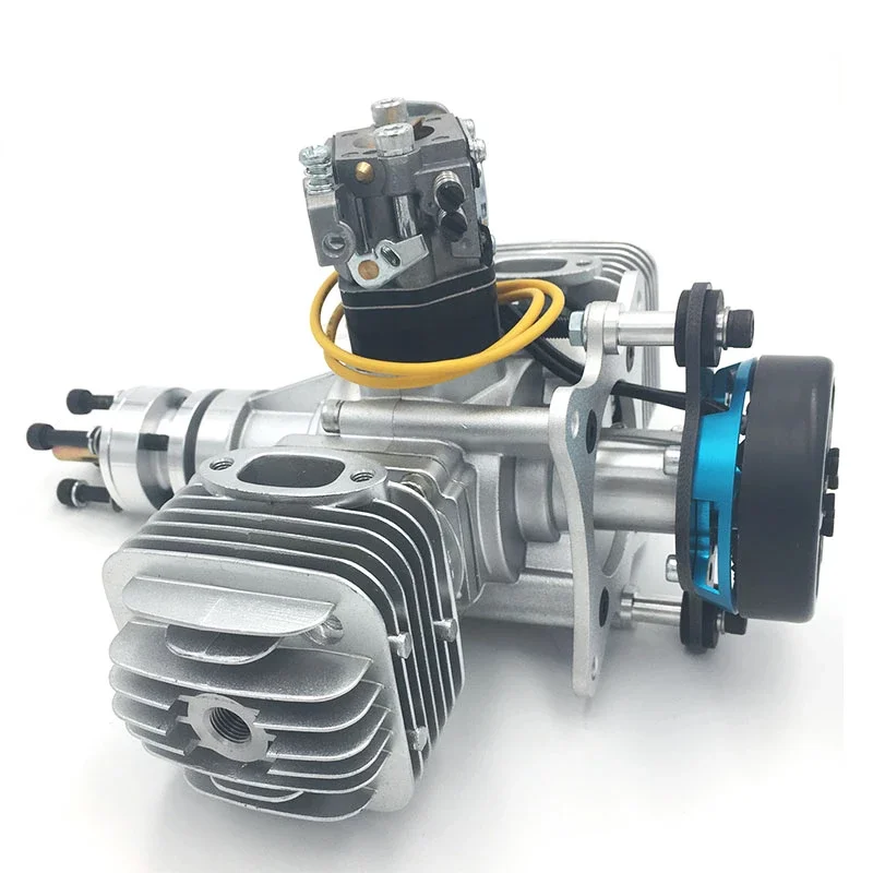 Двухмоторный двигатель DLE 60CC с системой генератора мощности 14V180W|Штативные